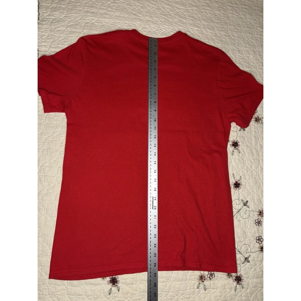 Anvil Malt Whiskey T-Shirt Men Medium‎ Red Excellent Graphic Parody Tee